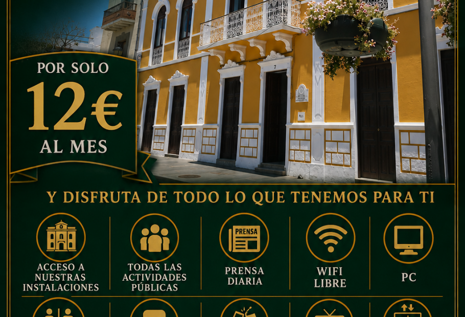 El Casino de Gáldar lanza una nueva campaña para captar socios y reforzar su papel social y cultural