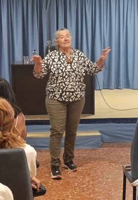 El Casino de Gáldar acogió la conferencia de Isabel Hidalgo sobre el cultivo de la bicacarera