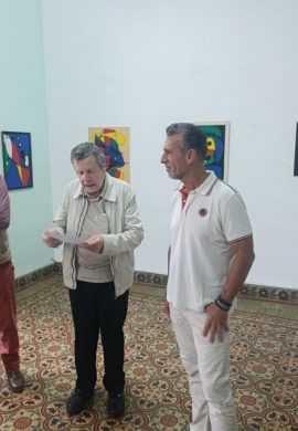 El Casino de Gáldar inaugura la exposición del artista canario Tino Mederos