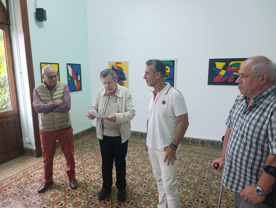 El Casino de Gáldar inaugura la exposición del artista canario Tino Mederos