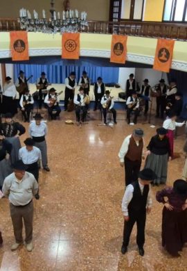 El Casino de Gáldar acogió el Encuentro de Bailadores organizado por Los Cabuqueros