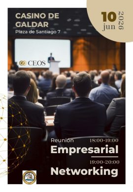 El Casino de Gáldar se convierte en el epicentro empresarial del norte con un encuentro exclusivo de CEOS y Networking