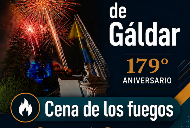 La Cena de los Fuegos regresa al Casino de Gáldar como una de las citas más esperadas de las fiestas de Santiago.