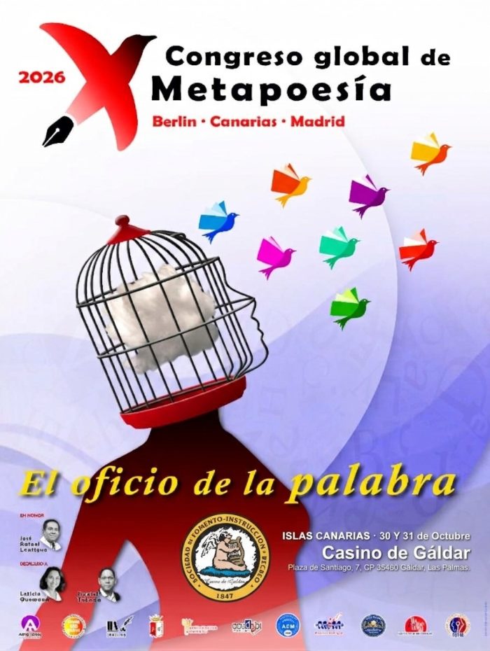 El Casino de Gáldar se convierte en sede del Congreso Global de Metapoesía 2026